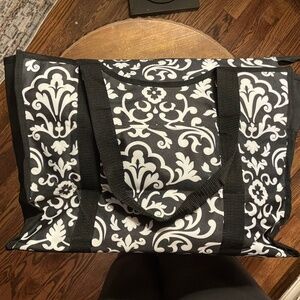 Bundle Deal: Thirty-One Zip-Top Organizing Utility Tote + Go Tri-Fold Organizer